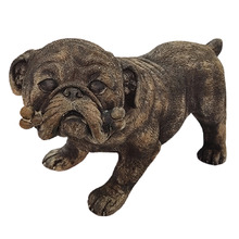 Luke Bulldog Fibrestone Statue