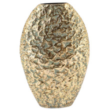 Gold Noor Steel Vase