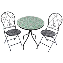 2 Seater Mosaic Eden Outdoor Bistro Set