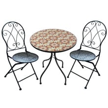 2 Seater Mosaic Nola Outdoor Bistro Set