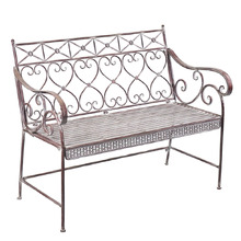 2 Seater Kaden Steel Garden Bench