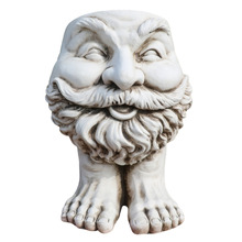 Norris Head & Feet Fibrestone Garden Statue