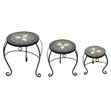 3 Piece Mondavi Outdoor Side Table Set