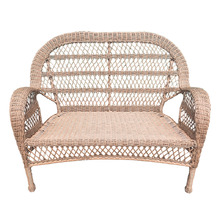 Torrance PE Rattan Garden Bench