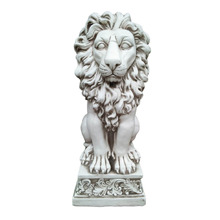 Luminael Lion Fibrestone Garden Statue
