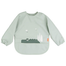 Croco Sleeved Pocket Bib