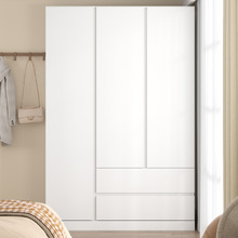 Alliona 3 Door 2 Drawer Wardrobe