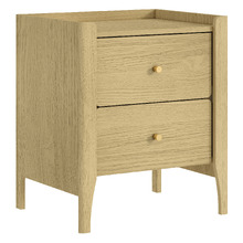 Leanne 2 Drawer Bedside Table