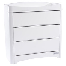 Tasman Essentials Opera 3DR Chest White