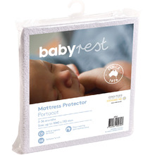 Millie Cotton-Blend Portacot Mattress Protector