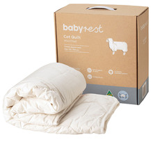 Babyrest Cot Quilt Wool Filled