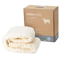 Babyrest Lambswool Portacot Underlay
