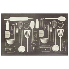 Utensils Comfort Foam Kitchen Mat