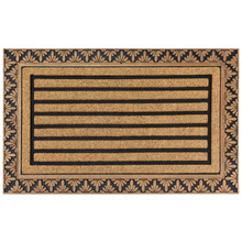 Stripe Faux Coir Doormat