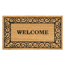 Natural Welcome Coir Doormat
