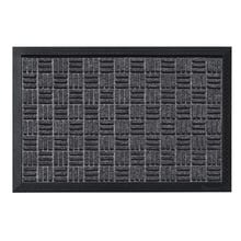 Charcoal Bantry Rubber Doormat