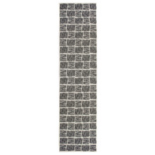 Checkered Aswan Flat Weave Runner