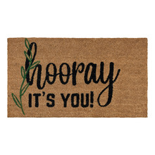 Hooray It's You Coir Doormat