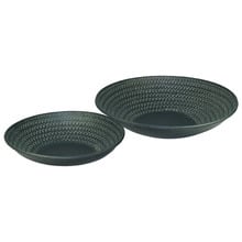 2 Piece Black Onyx Serving Bowl Set (Set of 2)