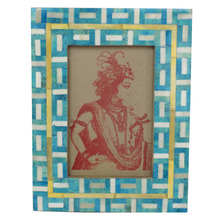 Turquoise Shirley 4 x 6" Mango Wood Frame