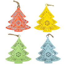4 Piece Trees Wall Decor Set