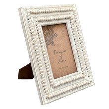 Beaded Mango Wood Photo Frame