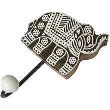 Elephant Mango Wood Wall Hook
