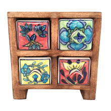 4 Drawer Trinket Box