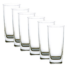 Clear Plaza 320ml Highball Glasses (Set of 6)