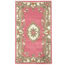 Pink Avolon Hand Woven Wool & Cotton Rug