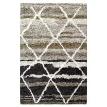 Brown Comfort Luxurious Hand-Tufted Wool Rug