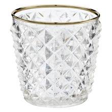 7.5cm Glass Decorative Vase