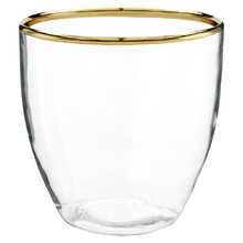 11.5cm Glass Decorative Vase