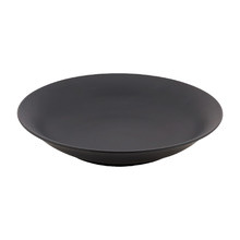 Matte Black 25.5cm Porcelain Pasta Bowl