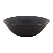 Matte Black 18cm Porcelain Bowl