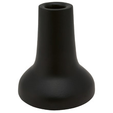 10cm Matte Black Aluminium Candle Holder