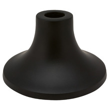 7cm Matte Black Aluminium Candle Holder