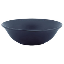 Matte Blue Porcelain Bowl