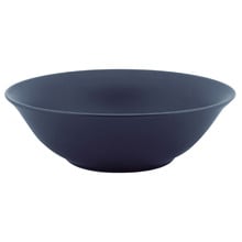 Matte Blue Porcelain Bowl