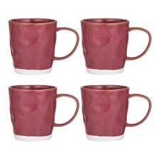 Halo 350ml Porcelain Mugs (Set of 4)