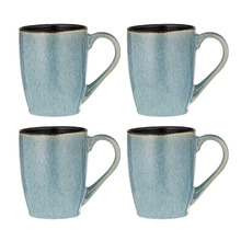 Fusion 390ml Stoneware Mugs (Set of 4)