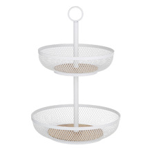 Olsen 2 Tier Mesh Fruit Basket