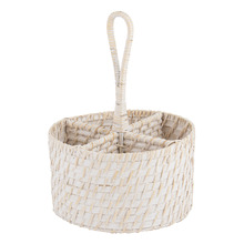 Whitehaven Rattan Utensil Holder