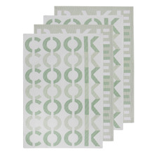 4 Piece Cook & Bake Cotton Kitchen Towel Set