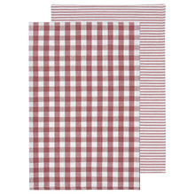 2 Piece Eco Gingham Kitchen Towel