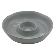 Esperance Stoneware Chip & Dip Bowl