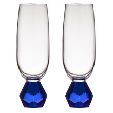 Sapphire Zhara 180ml Champagne Glasses (Set of 2)
