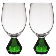 Emerald Zhara 350ml Wine Glasses (Set of 2)