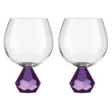 Amethyst Zhara 500ml Gin Glasses (Set of 2)