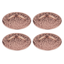 Copper Spencer Hammered Coasters (Set of 4)